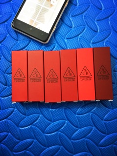 Son lì 3CE red recipe chính hãng 