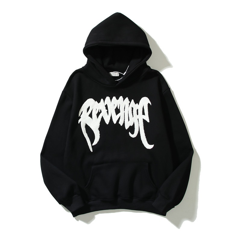 Hàng Bán Chạy Áo Hoodie Cotton Thêu Chữ Revenge Plus Size Unisex