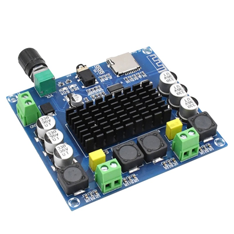 Bo Mạch Khuếch Đại Âm Thanh Kỹ Thuật Số Không Dây Bluetooth 5.0 Alli Xh- A105 Tda7498 2x100