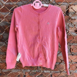 Áo khoác len cardigan mỏng bé gái xuất dư