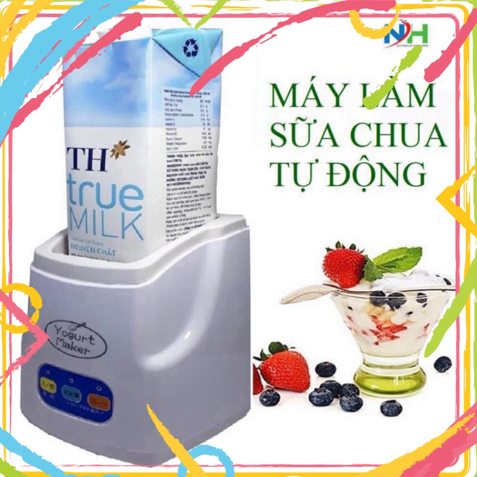 Máy Làm Sữa Chua, Máy Làm Sữa Chua Mini Nhật Bản Yogurt Maker Tại Nhà Cao Cấp, Chính Hãng