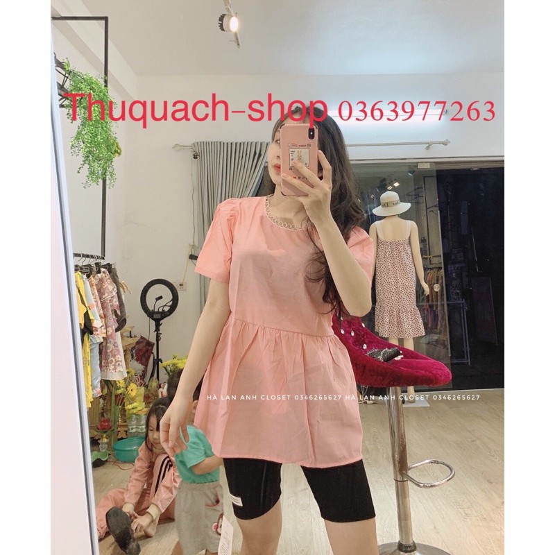 áo bầu công sở,chất đũi lụa mềm mát