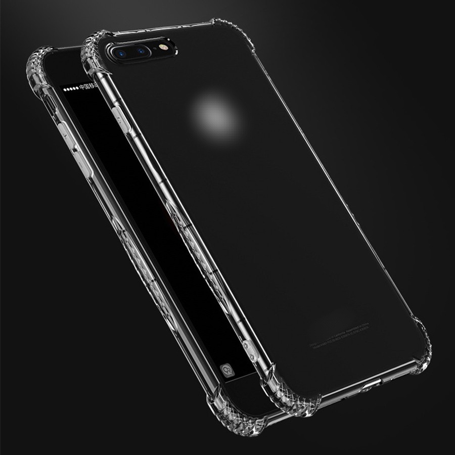 Ốp Silicon Ốp Lưng Chống Sốc Chống Va Đập - Trong Suốt - Không ố màu