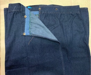 váy chống nắng jean xẽ tà