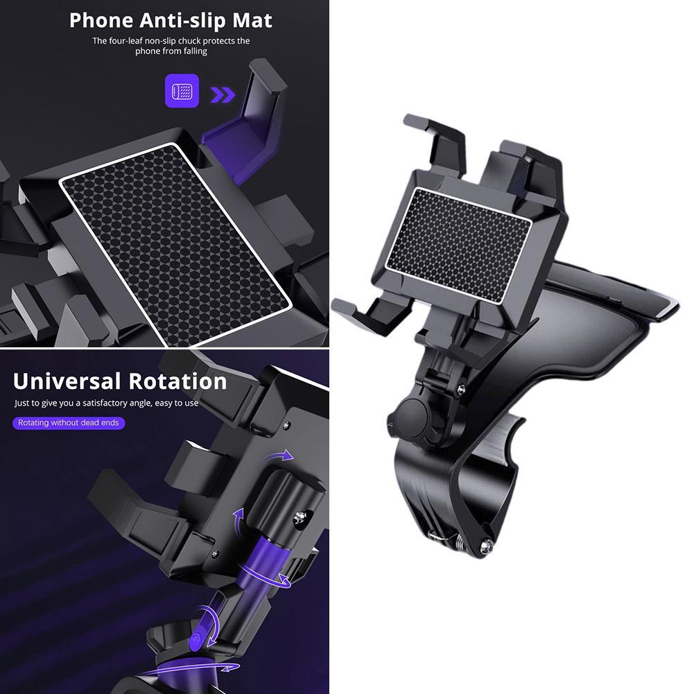 Giá đỡ điện thoại xoay được 1200 V1O8 thông dụng cho xe hơi