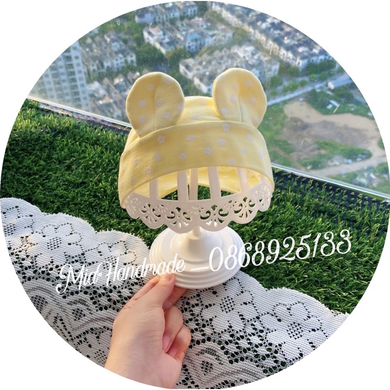 MŨ TURBAN CHO BÉ RẺ ĐẸP CHẤT COTTON MỀM MỊN