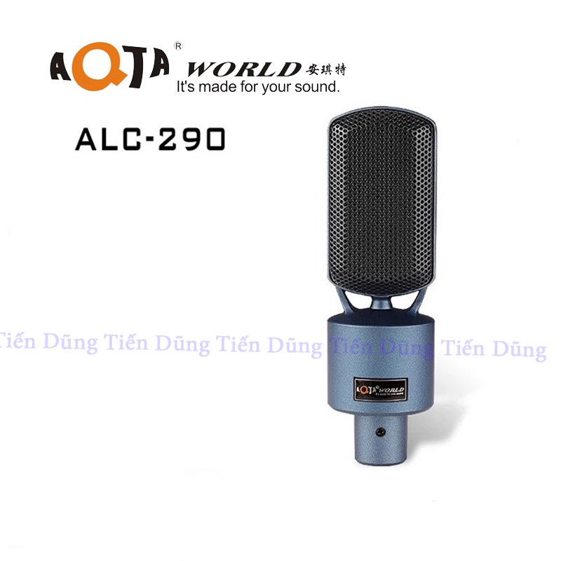 MICRO THU ÂM AQTA ALC-290 – LỌC TIẾNG ỒN CỰC TỐT, BẮT ÂM NHẠY, THIẾT KẾ MỚI LẠ – TƯƠNG THÍCH NHIỀU LOẠI SOUND CARD