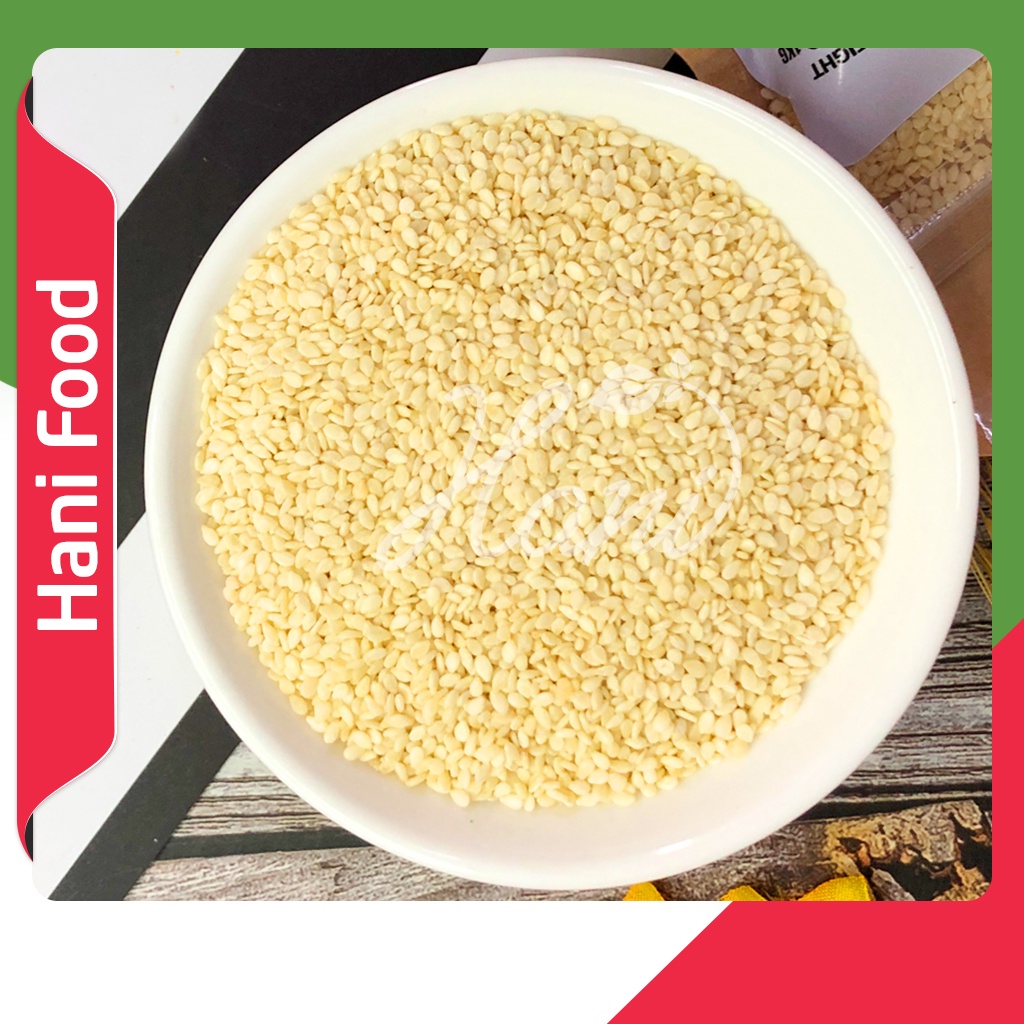 200gr Mè Trắng Sạch ( Hạt Vừng Trắng ) Hữu Cơ Không Chất Bảo Quản 💰 HANI FOOD