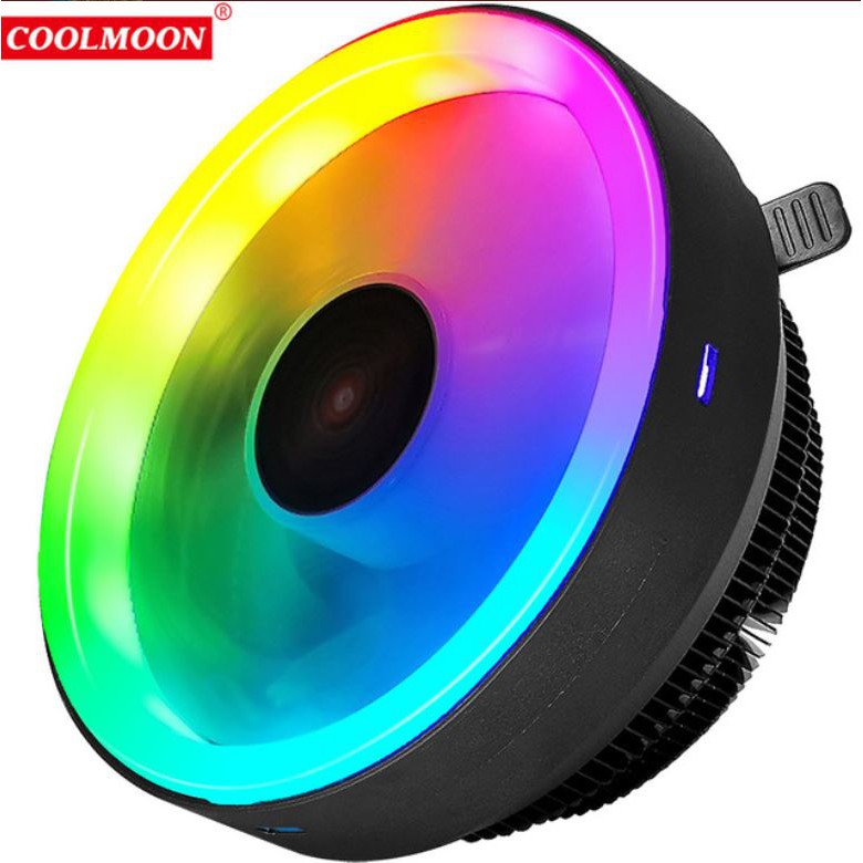 Quạt Tản Nhiệt, Fan CPU Coolmoon Glory I Led RGB - Tự Động Đổi Màu