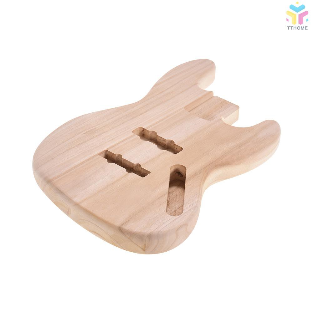 Thùng đàn bằng gỗ chưa hoàn thành Muslady JB-T02 cho guitar bass phong cách JB