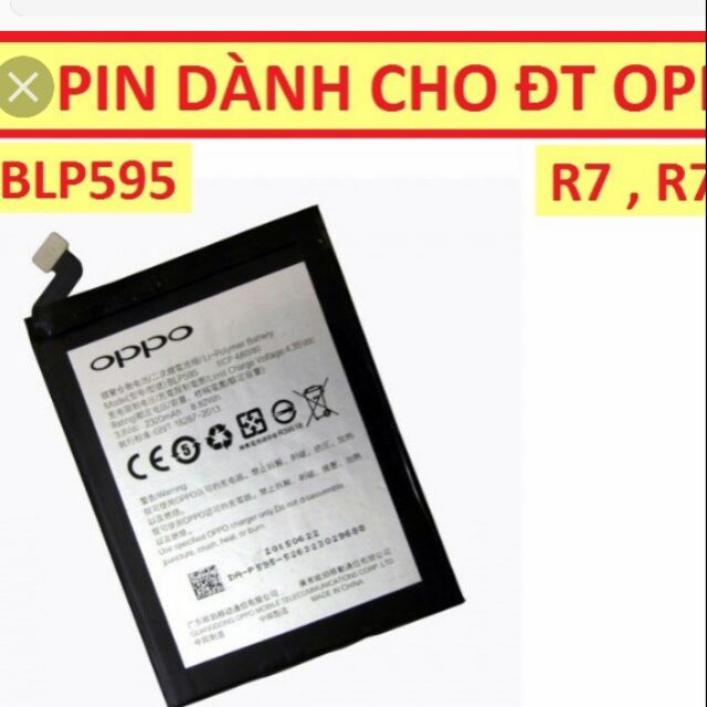 Pin oppo BL 595