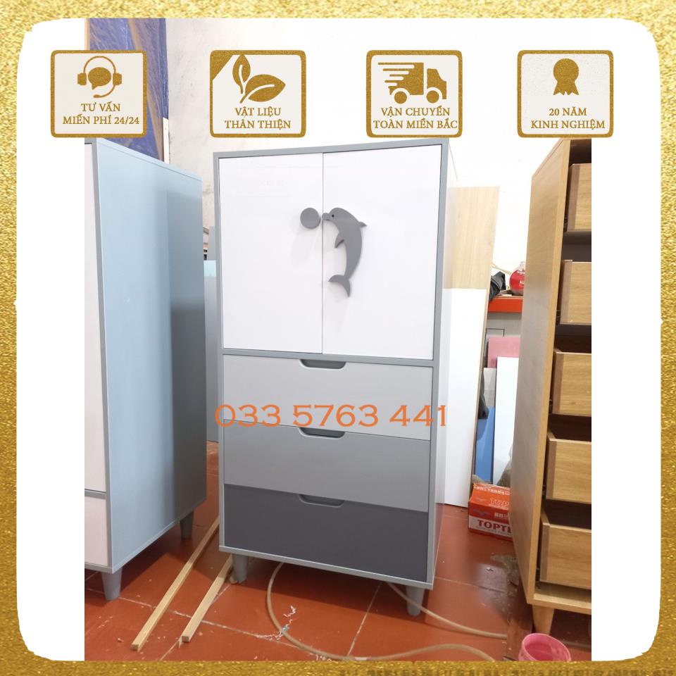 Tủ quần áo dành cho bé yêu với nhiều kích thước và màu sắc siêu xinh