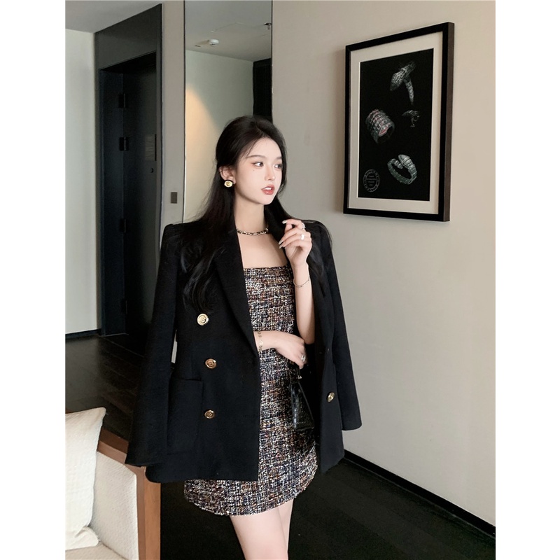 Set đồ nữ phong cách sang trọng thanh lịch khí chất hàng Quảng Châu cao cấp đầu xu hướng mới 2021