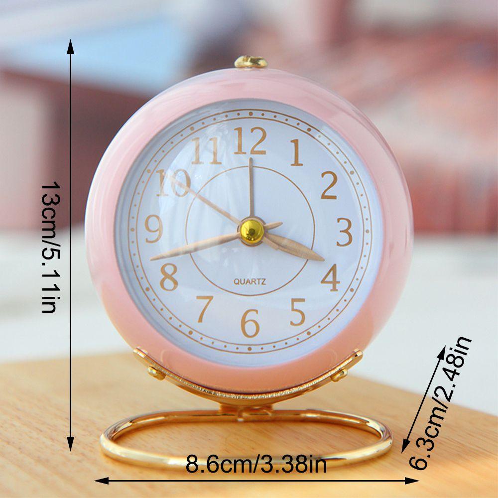 Đồng Hồ Báo Thức Mini Có Đèn Ngủ Thiết Kế Đơn Giản Tiện Dụng