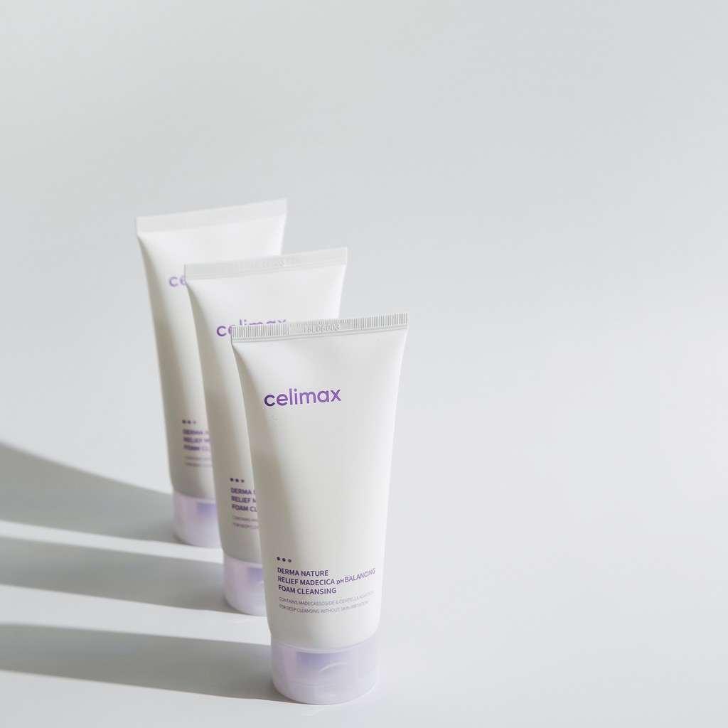 Sữa rửa mặt CELIMAX cân bằng độ pH Relief Madecica 150ml