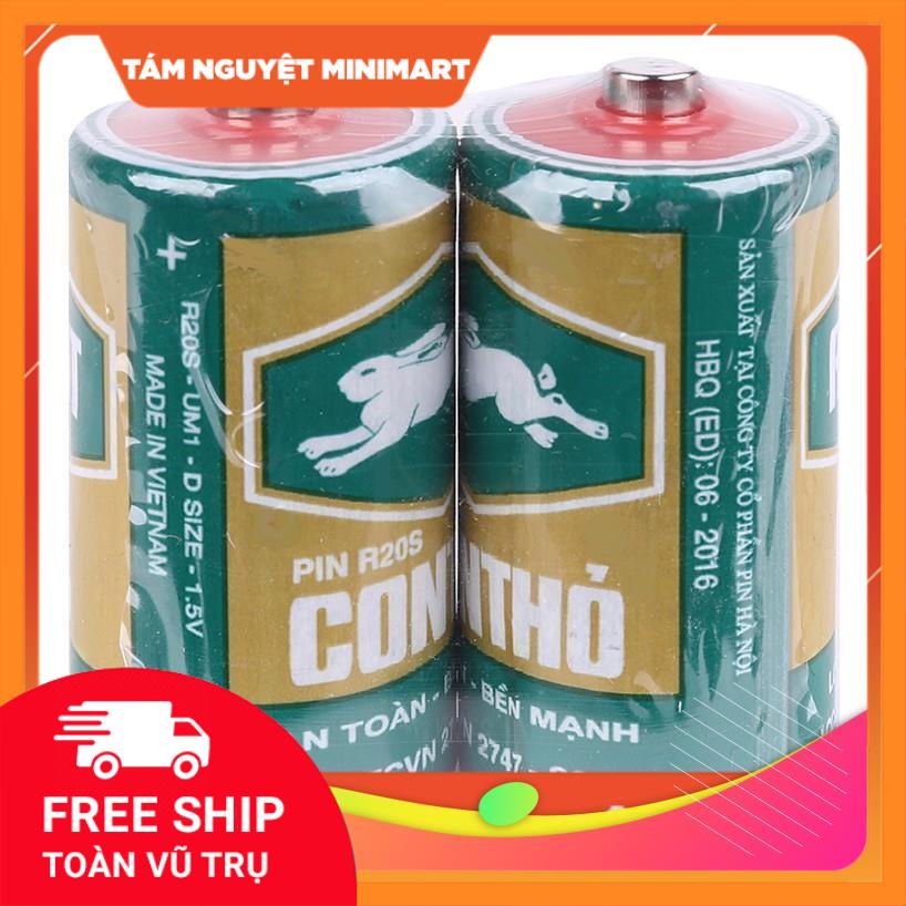Vỉ 2 pin đại con thỏ mạnh mẽ, bền bỉ