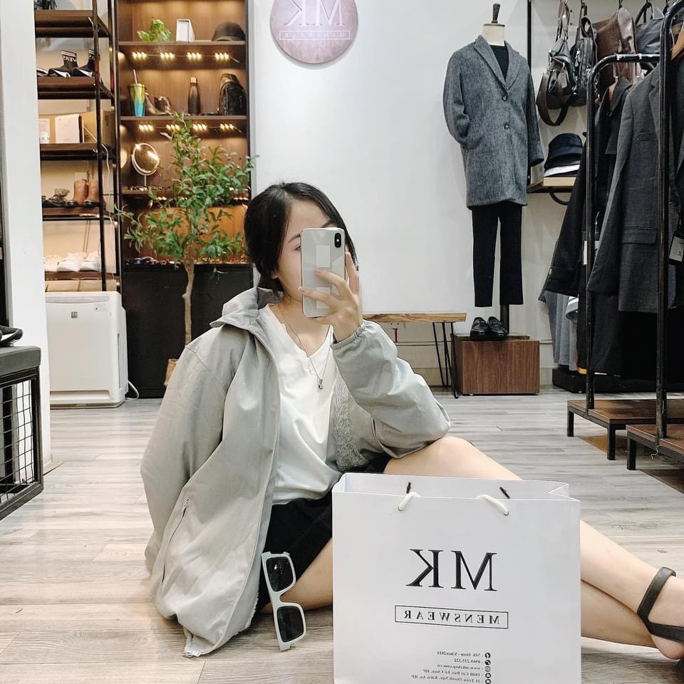 Áo khoác nữ lót lông vải tráng bạc chống nước tuyệt đối | BigBuy360 - bigbuy360.vn