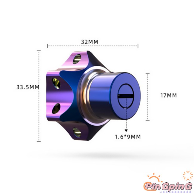 Đầu chìa khóa lục giác bằng titan chất lượng cao tiện lợi dành cho xe máy