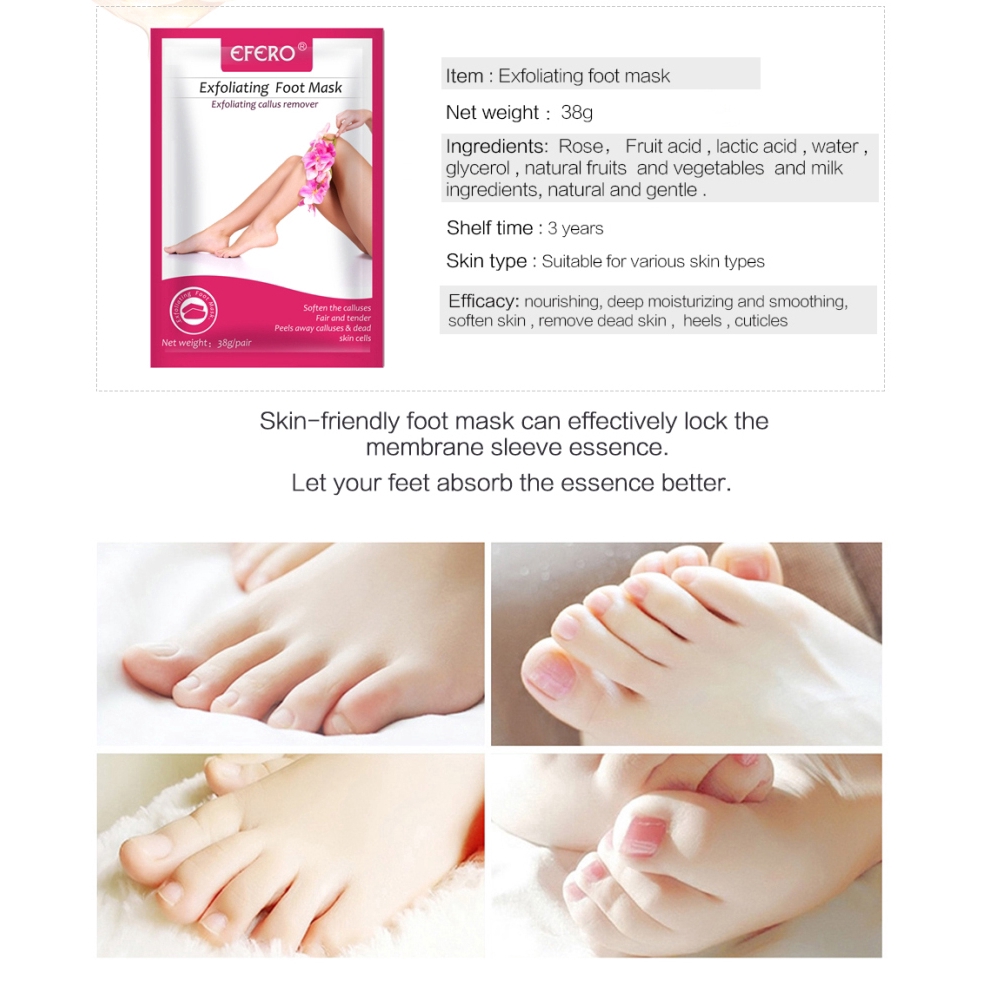 [Hàng mới về] Mặt nạ ủ chân tẩy da chết hiệu quả | BigBuy360 - bigbuy360.vn