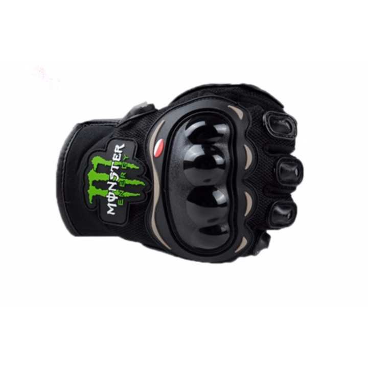 GĂNG TAY MONSTER HỞ NGÓN CÓ GÙ NHỰA - ĐỒ PHƯỢT