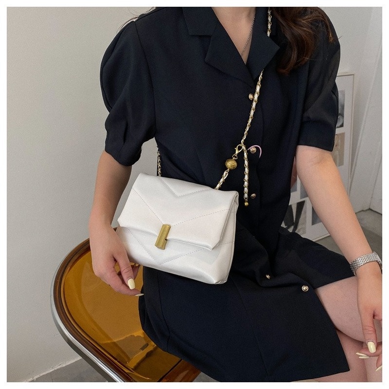 Túi Đeo Vai Mềm Thêu Họa Tiết Đơn Giản Thời Trang Mùa Hè NB00119 2022