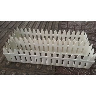 Bộ 02 cái chậu nhựa hàng rào 500x110x115