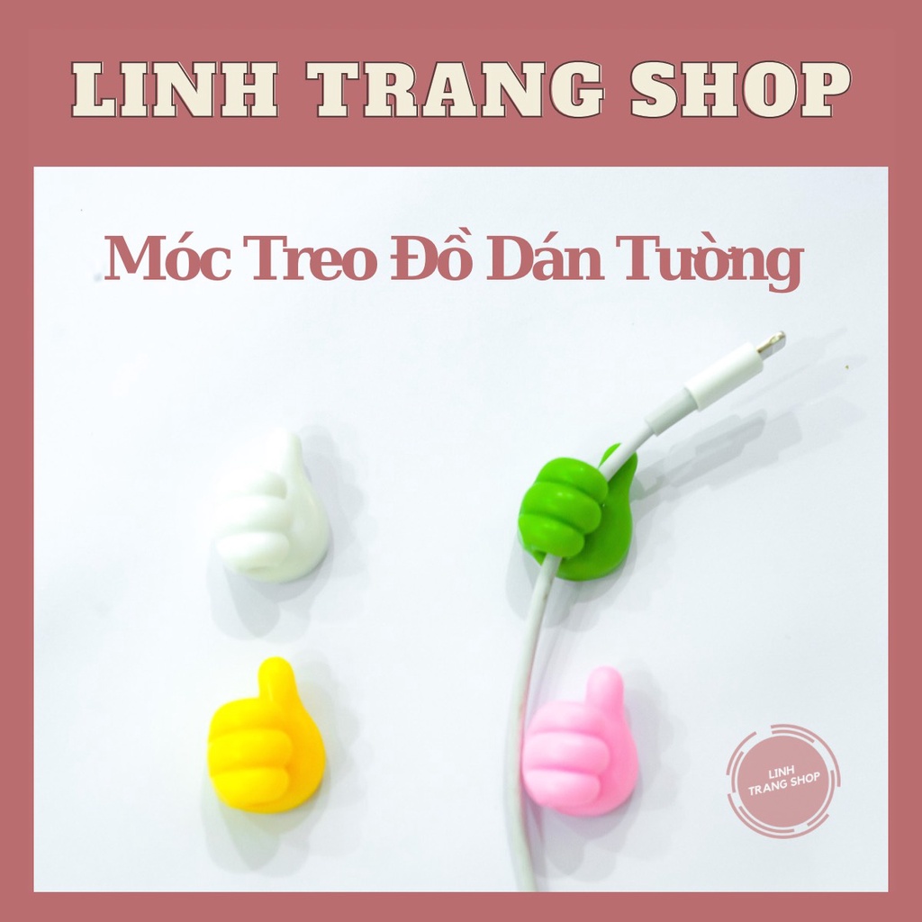 Móc Treo Đồ Dán Tường Silicon Ngộ Nghĩnh Chịu Lực