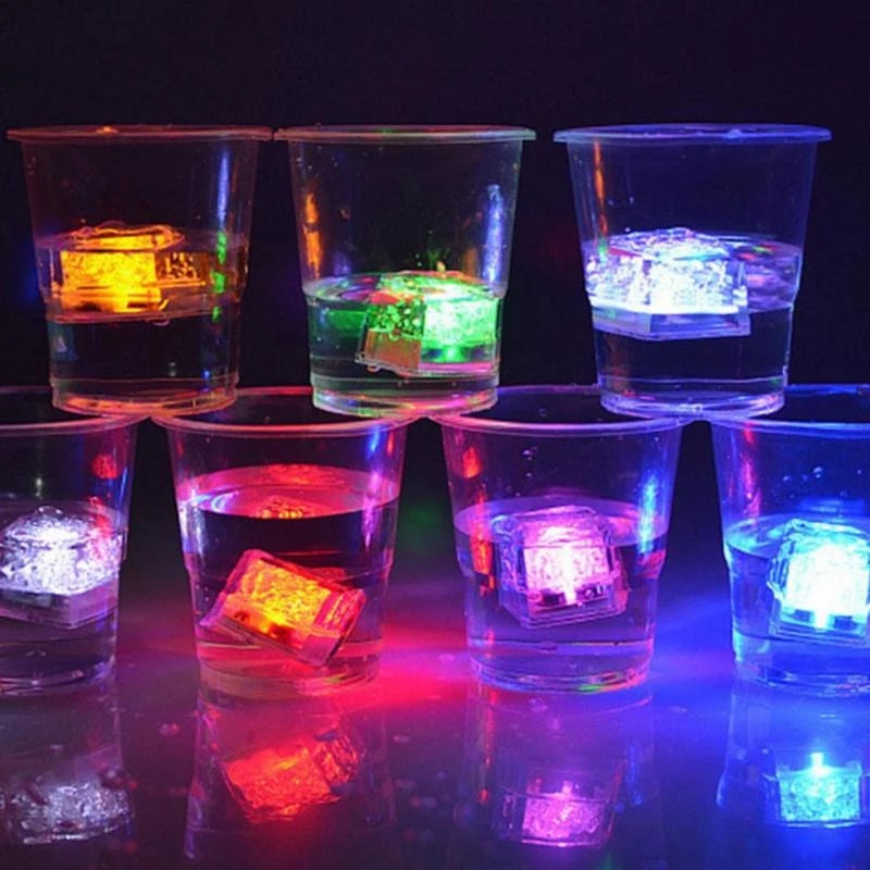 Đèn Led Hình Khối Đá Nhiều Màu