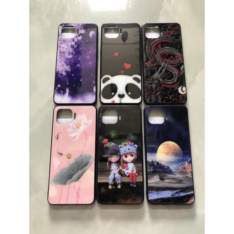 Oppo A93 Ốp kính cường lực chống bẩn in hình đẹp