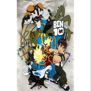 Hình ủi Ben 10 chiến binh dũng cảm