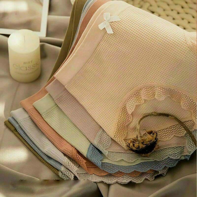 Quần Lót Nữ ❤️️ Freeship ❤️️ Quần Lót Nữ Cotton Gân Tăm Kháng Khuẩn Thoáng Mát Tôn Dáng Đính Nơ Xinh | BigBuy360 - bigbuy360.vn