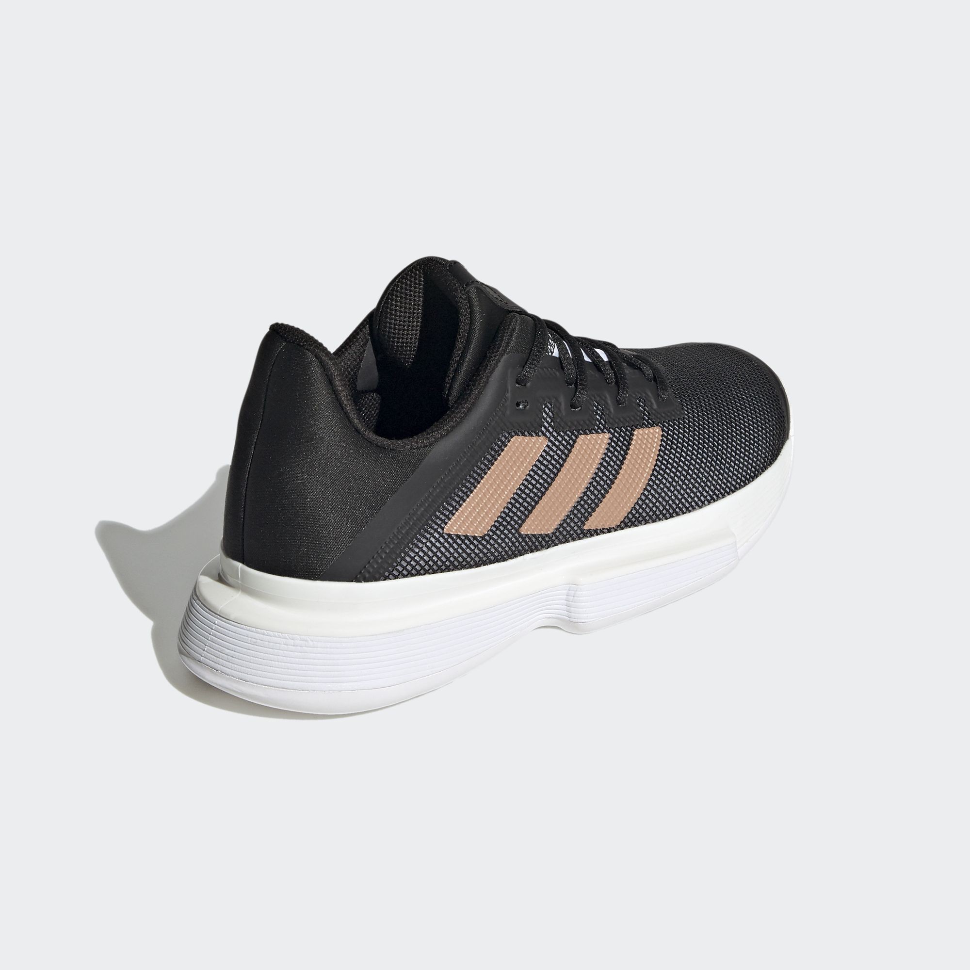 Giày adidas TENNIS sân cứng SoleMatch Bounce Nữ Màu đen FU8125