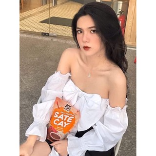 Bánh tráng Sate cay Abi