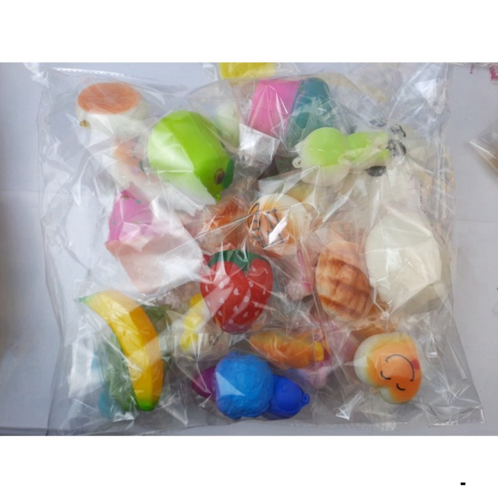 combo 30 em squishy mini giá rẻ