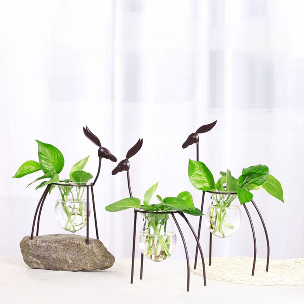 CONOPERY Chậu Hoa Thủy Canh Hình Con Hươu Độc Đáo Trang Trí Nhà Cửa