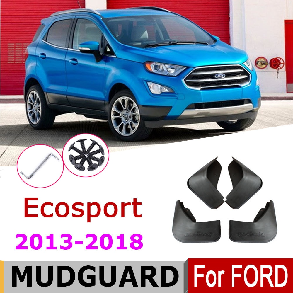 FENDER Tấm Chắn Bùn Chuyên Dụng Cho Xe Hơi Ford Ecosport 2018-2013 2014 2015 2016