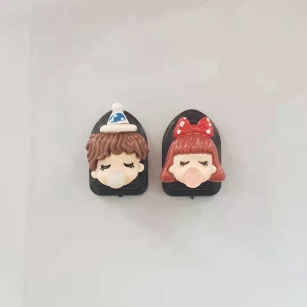 Móc treo đồ mini dạng dán trang trí họa tiết hoạt hình dễ thương đa công dụng | BigBuy360 - bigbuy360.vn