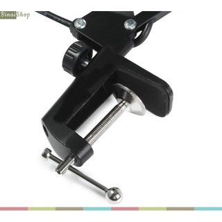 Chân micro kẹp bàn cỡ lớn NB-39 có dây (Đen)