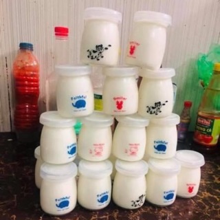 Combo 12 hũ thuỷ tinh làm sữa chua