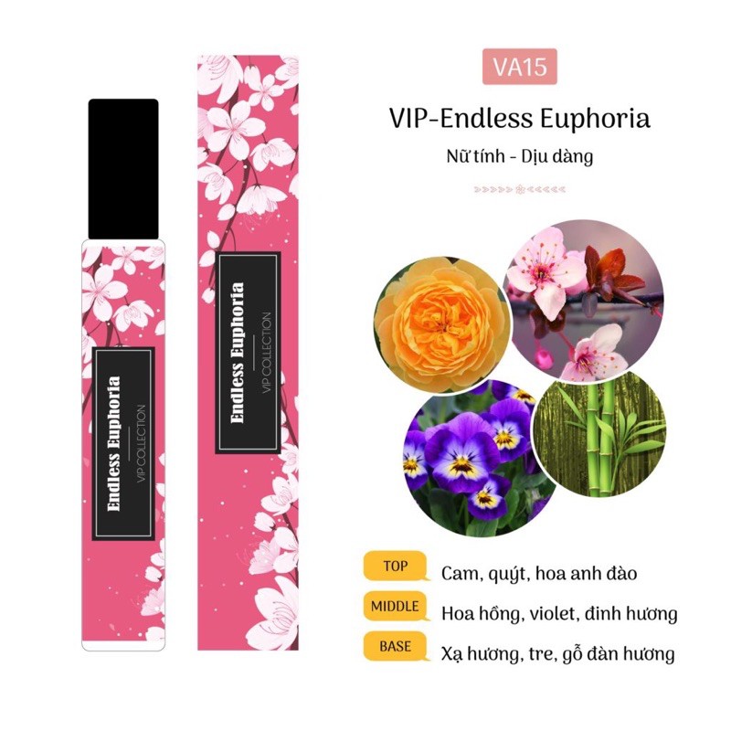 Endless Euphoria - Tinh Dầu Nước Hoa Cao Cấp -Jayden Boutique