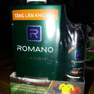 Dầu gội Romano 650g