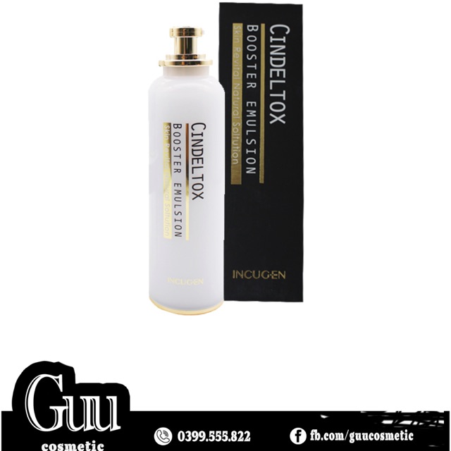 Nhũ tương Cindeltox Booster Emulsion 120ml - Guu