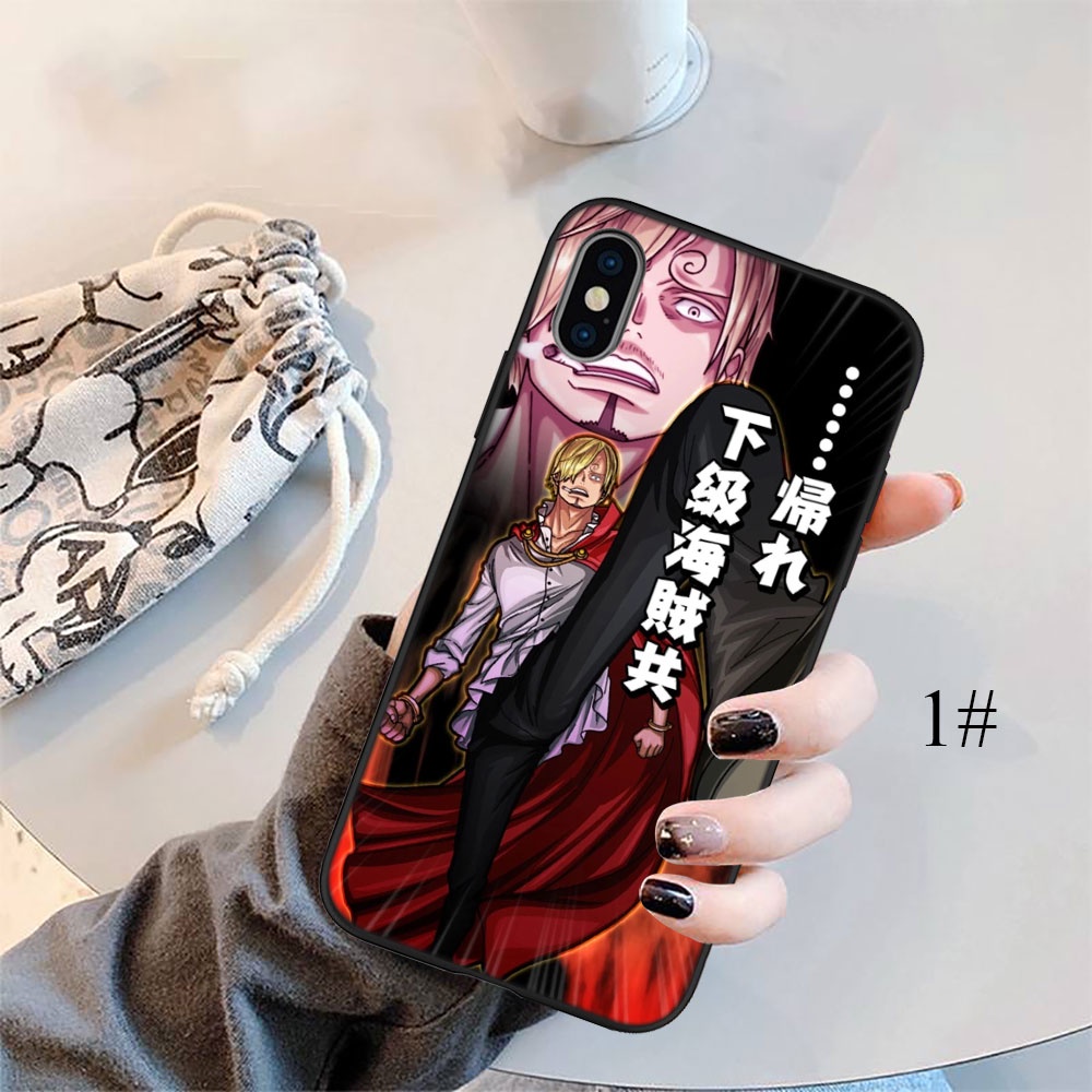 Ốp Điện Thoại Họa Tiết Hoạt Hình One piece Sanji Cho Iphone 5 5S 6 6S 7 8 11 Pro Max Plus SE XR IX13