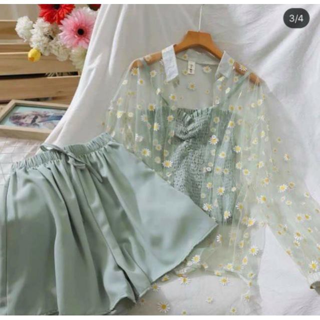 Áo sơmi voan khoác mỏng, Áo sơ mi Quảng Châu - Dorita Boutique ma20s