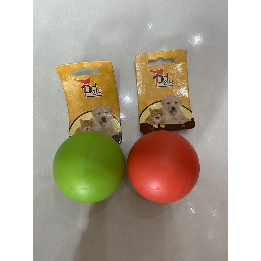 Đồ chơi trái banh cao su cho chó mèo hàng tốt