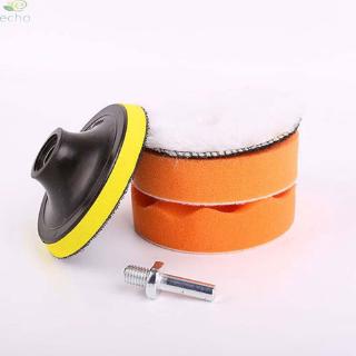 ⭐  BIG DISCOUNTS⭐ Set 5 pad bọt biển đánh bóng xe hơi 100mm【ECHO-VN】