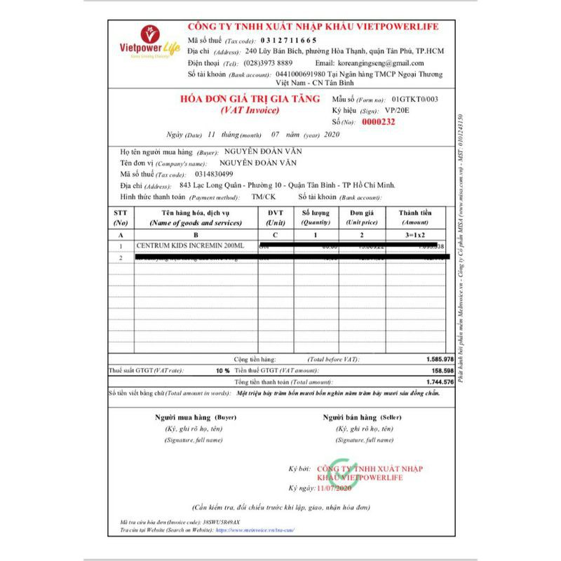 Siro Centrum kids cho trẻ biếng ăn Chai 200ml