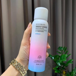 Xịt chống nắng lên tone maycreate