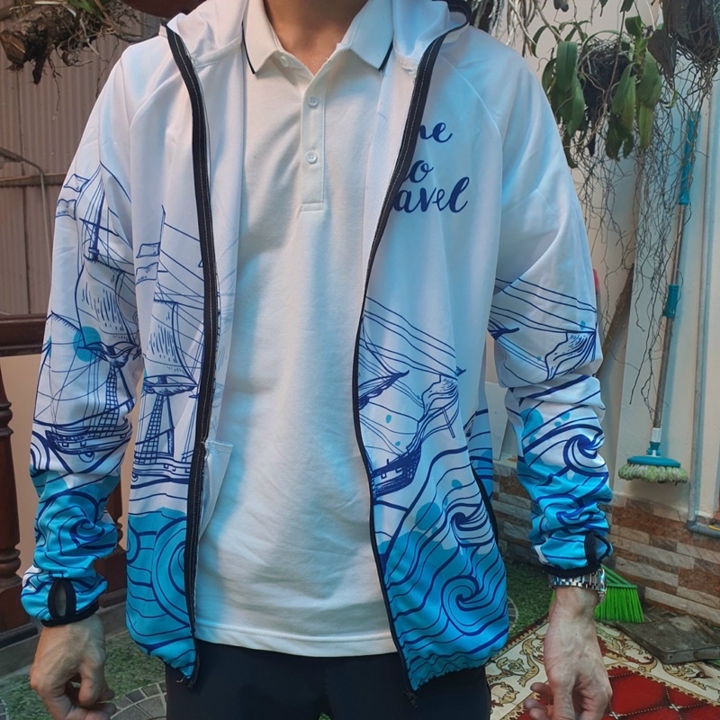 Áo chống nắng đi câu hàng đẹp