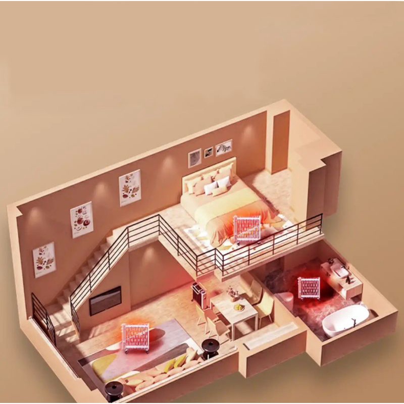 Máy sưởi dầu Panasonic DS-U2221CW, máy sưởi cho mẹ và bé ,sưởi tạo ẩm ,sưởi ấm toàn nhà , sấy khô quần áo